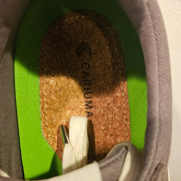 Cariuma Catiba Pro Low Skateboarding Shoes - Grey Contrast/Ivory - Picture 3 of 16